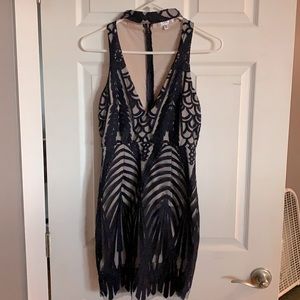 dress,dark blue/black.Size uk 10 eur 38 us 6